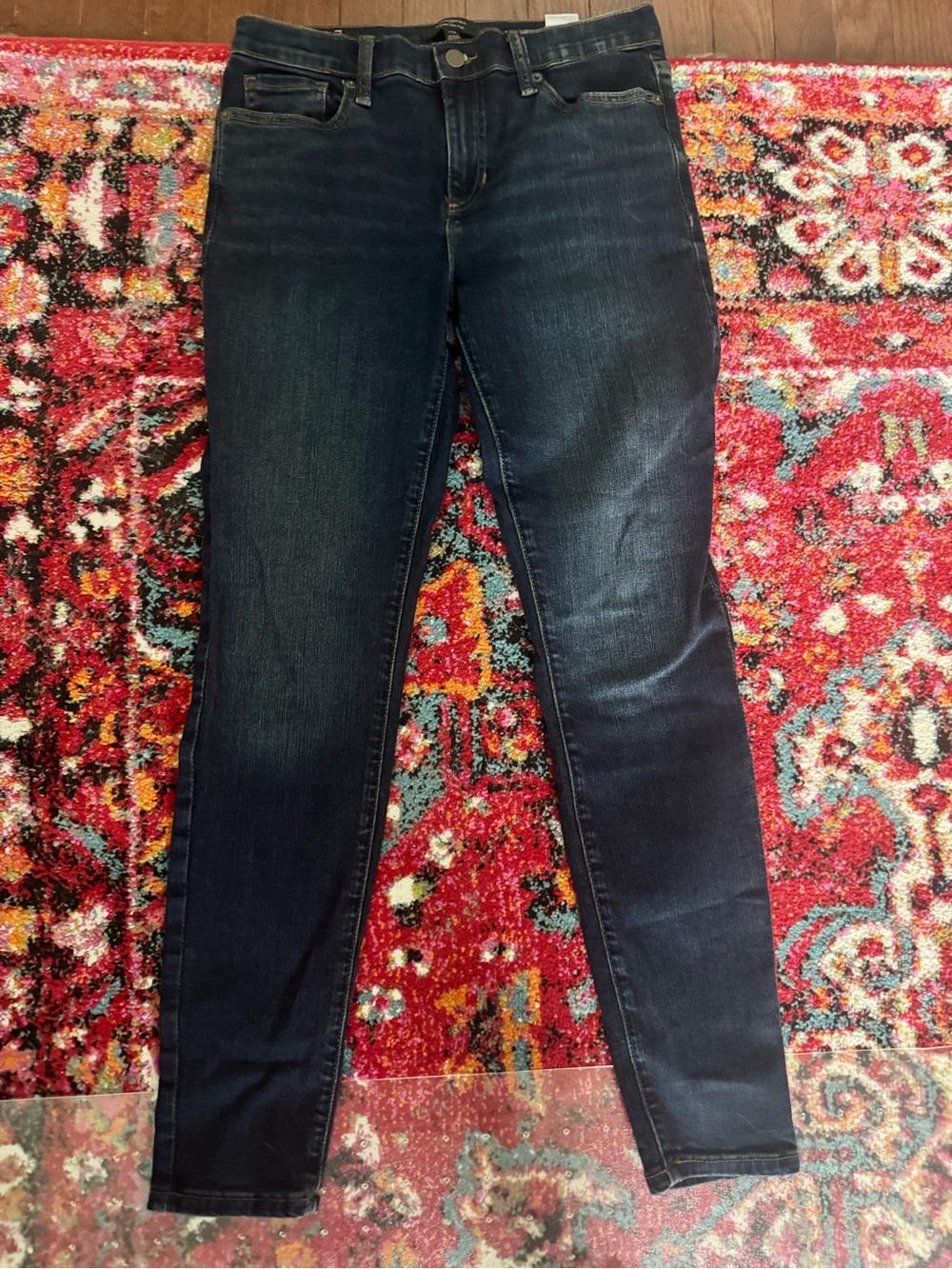 Banana Republic Dark Indigo Skinny Jeans